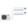 MITSUBISHI ELECTRIC MSZ-HJ25VA-ER1*2 / MXZ-2HJ40VA-ER1 мульти сплит-система MITSUBISHI ELECTRIC MSZ-HJ25VA-ER1*2 / MXZ-2HJ40VA-ER1 мульти сплит-система